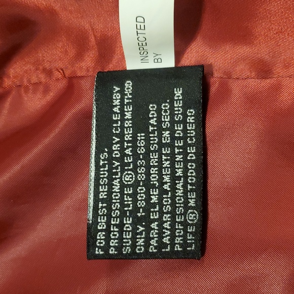 Worthington Black Genuine Leather Jacket Womens Size Petite Medium - Picture 11 of 16